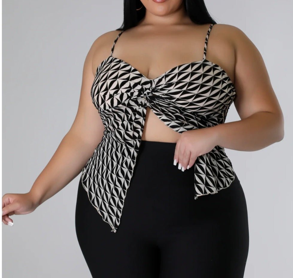 Croc Top à fine bretelle - X - Elles973Shop