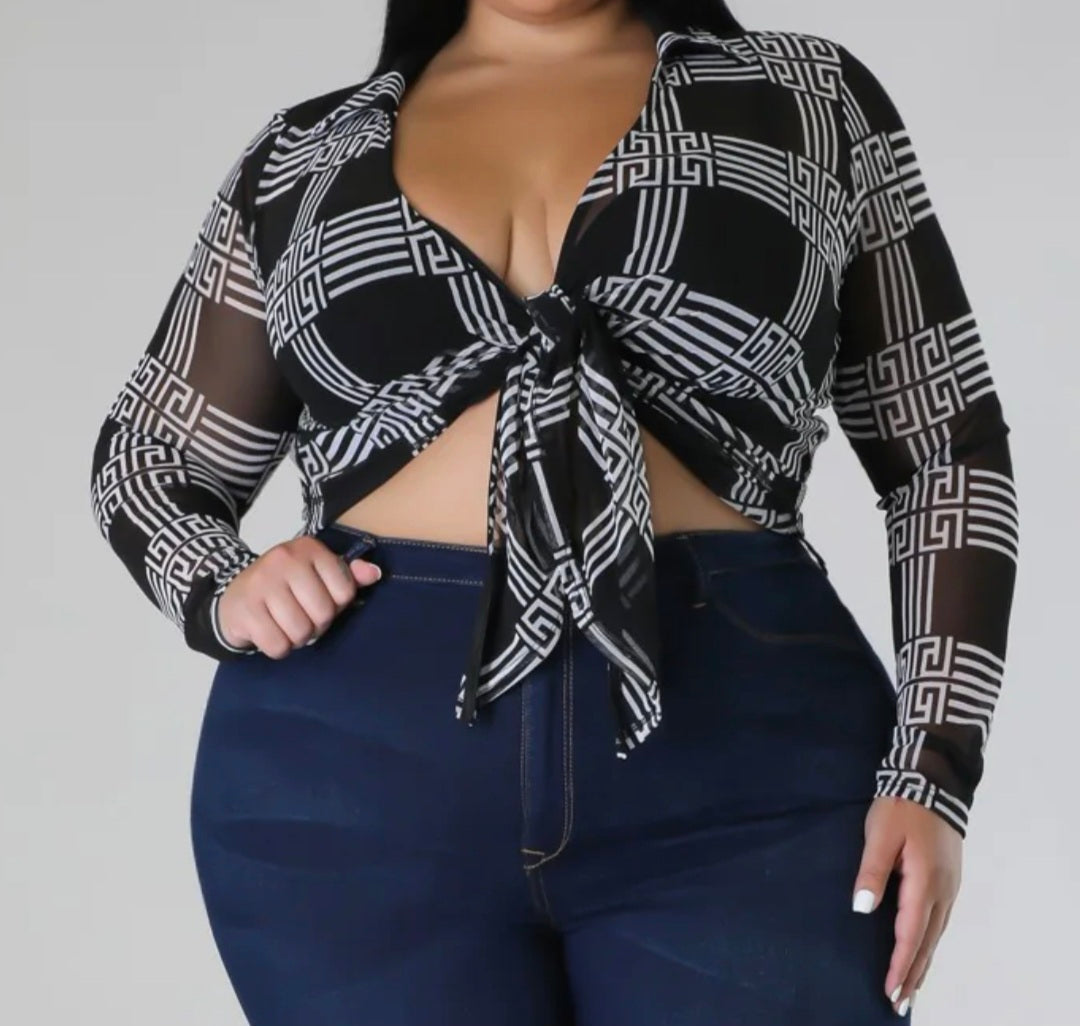 Croc Top à manches longues