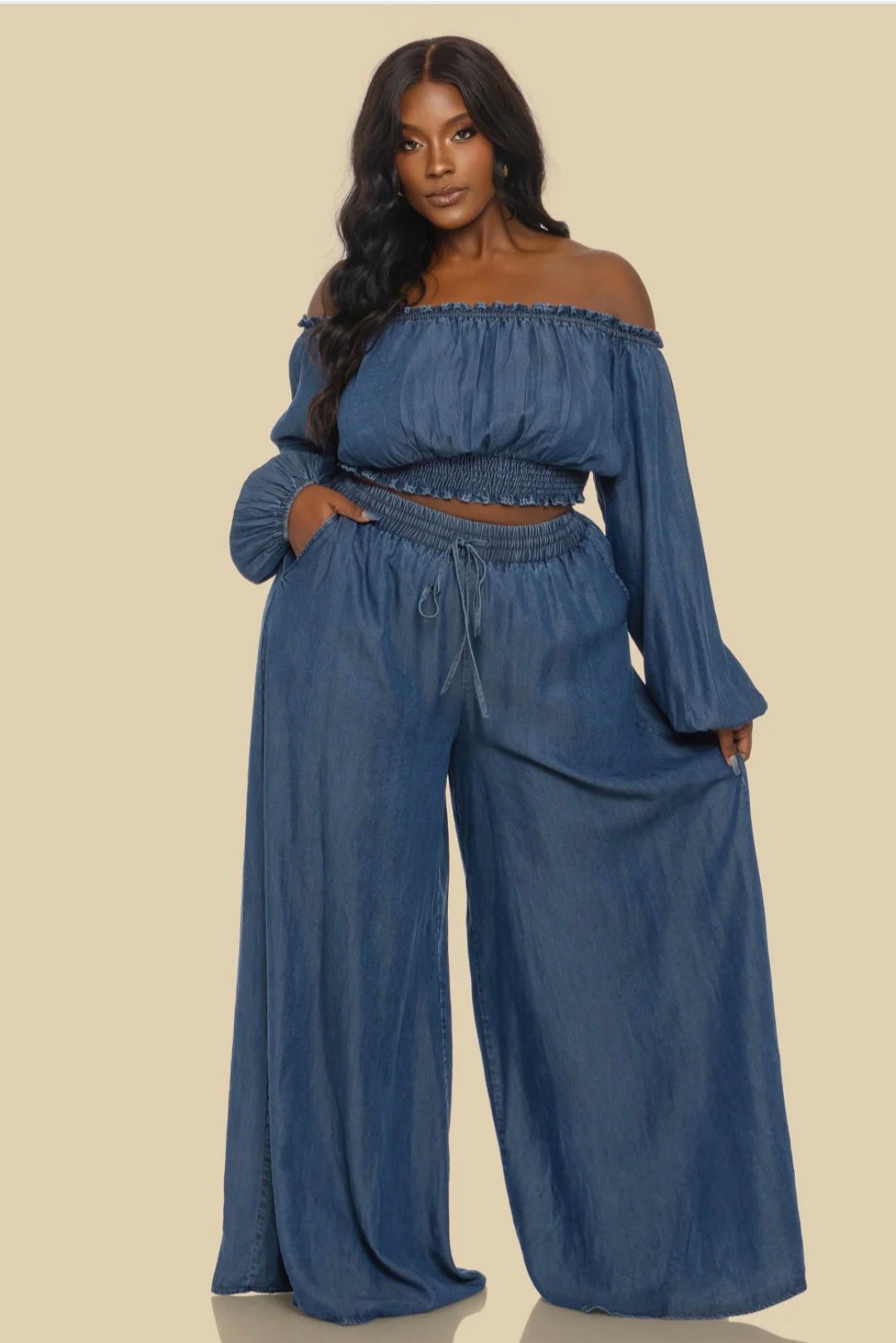 Ensemble pantalon jean - X - Elles973Shop