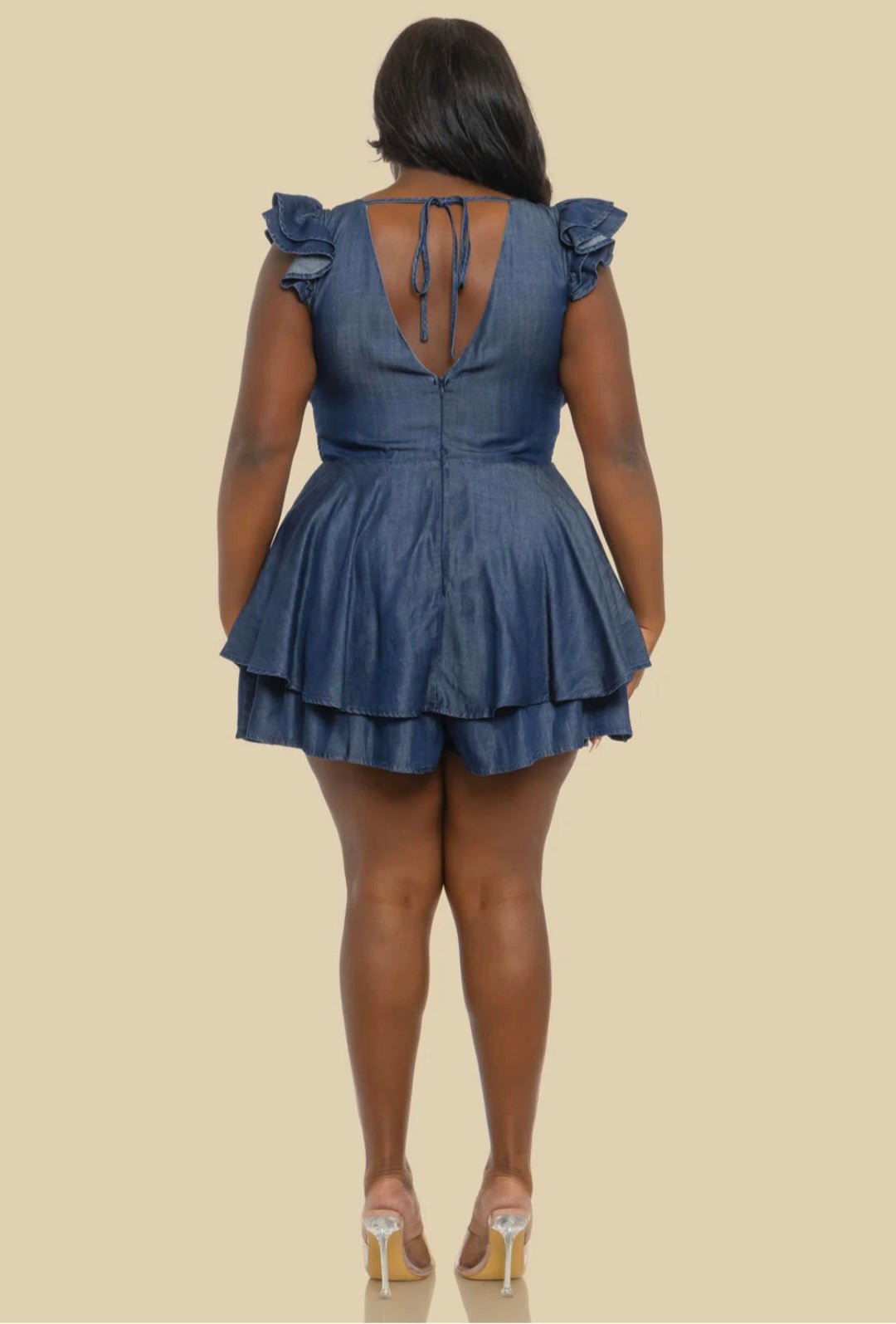 Barboteuse en Jean - X - Elles973Shop